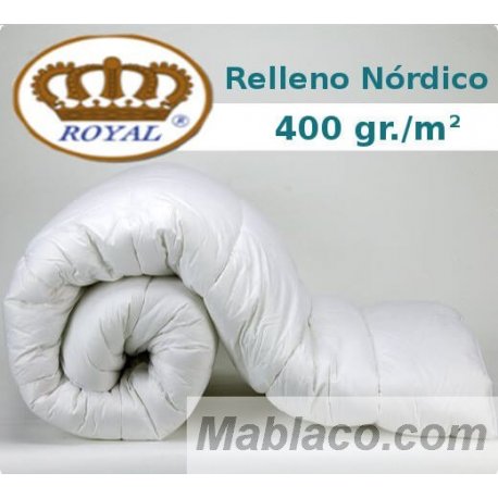 Relleno nórdico cama Dolz microfibra 400 gramos - Terrakotta