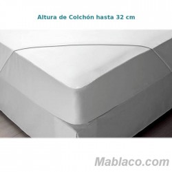 PEKITAS Protector Colchón/Cubre colchón Impermeable Acolchado - Cuna 60 X  120 cm Fabricado En España