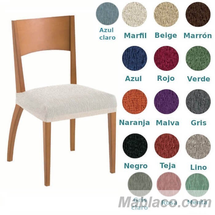 Fundas para silla de comedor elásticas Verde Menta - Protectores para  Muebles
