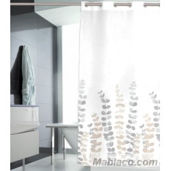 Cortina de ducha antimoho 200x200 largo para bañera, tela de ducha