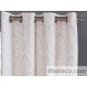 Cortina Jacquard Kyliecon Beige confeccionadas con ollaos Reig Marti