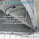 Solapa interior coralina para cubri la cremallera Saco Nórdico interior Coralina Invierno Nido Gris Royal Estrella