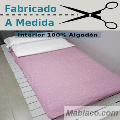 Saco Nórdico Nido Rosa interior 100% Algodón 200 hilos Royal [Medidas Especiales (Personalizado)]