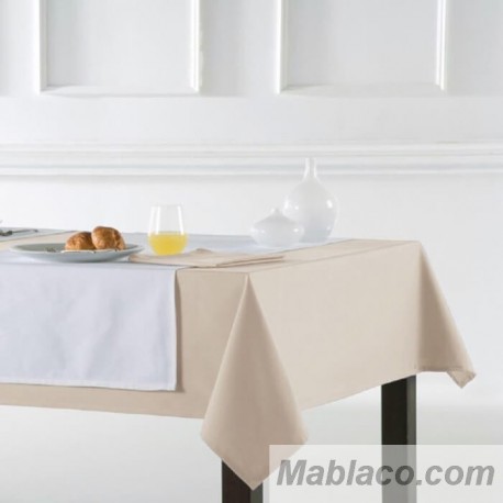 Mantel Jacquard Crepe Crema Barcelo