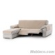 Cubre Chaise Longue Relax Reversible Noruega Crudo