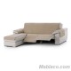 Cubre Chaise Longue Relax Reversible Noruega Beige