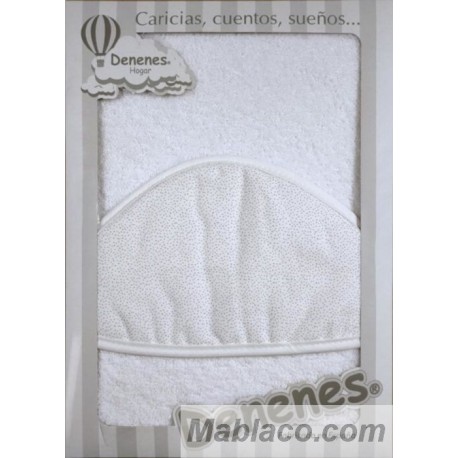 Capa de Baño Topitos Gris