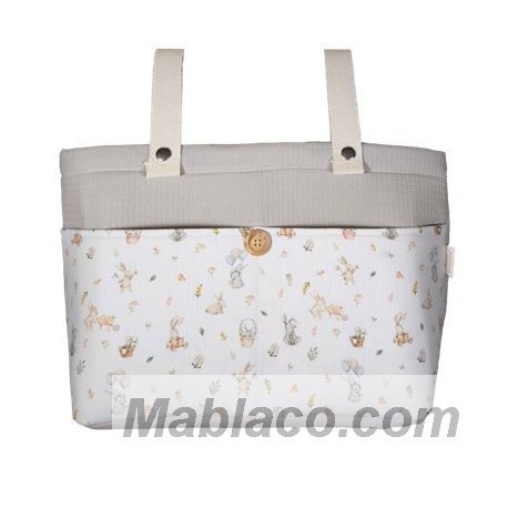 Bolso Organizador Conejo Gris