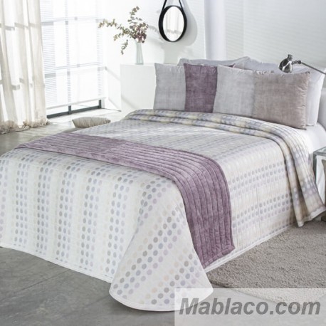 Colcha Jacquard Reversible Murray beig Reig Marti