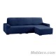 Chaise Longue apoyabrazos corto Aquiles Derecho Azul