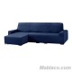 Chaise Longue apoyabrazos corto Aquiles Izquierdo Azul