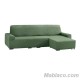 Chaise Longue apoyabrazos corto Aquiles Derecho Verde