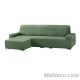 Chaise Longue apoyabrazos corto Aquiles Izquierdo Verde