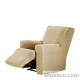 Funda de Sillón Relax Pies Juntos Elástica Aquiles Beige