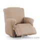 Funda de Sillón Relax Pies Juntos Elástica Argos Beige