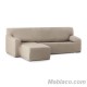 Chaise Longue Elástica Arion Brazo Corto Izquierdo Visón