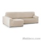 Chaise Longue Elástica Arion Brazo Largo Izquierda Crudo