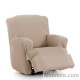 Funda de Sillón Relax Pies Juntos Elástica Arion Beige