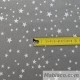  Detalle del estampadoo Saco Nórdico Nido Gris Estrellas invierno Franela Algodón Royal