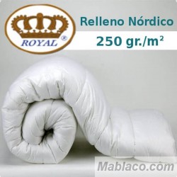 Rellenos Nórdicos Microfibra de 250 gr Alta Calidad Royal para Otoño