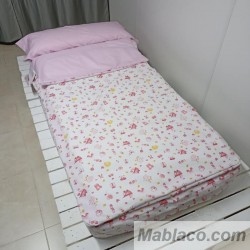 Saco Nórdico Rosa Dulzura Girl Con Cremallera y Fuelle Royal Infantil