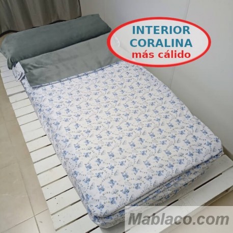 Saco Nórdico interior Coralina Invierno Bebé Avioncitos Royal