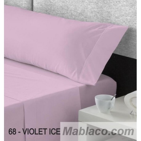 Juego de Sábanas Liso Violet Ice Serena